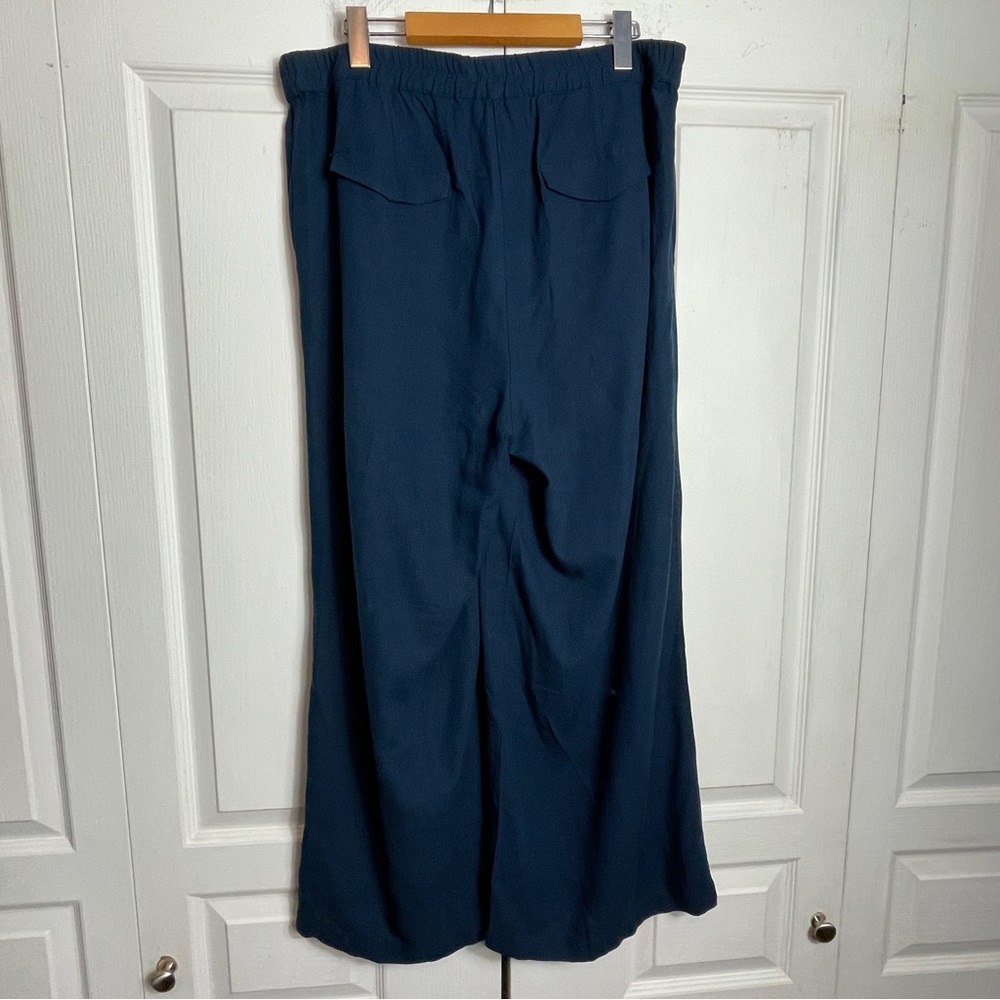 ULLA POPKEN Linen/Viscose Chic Casual Pants  NEVER WORN - Picture 4 of 13